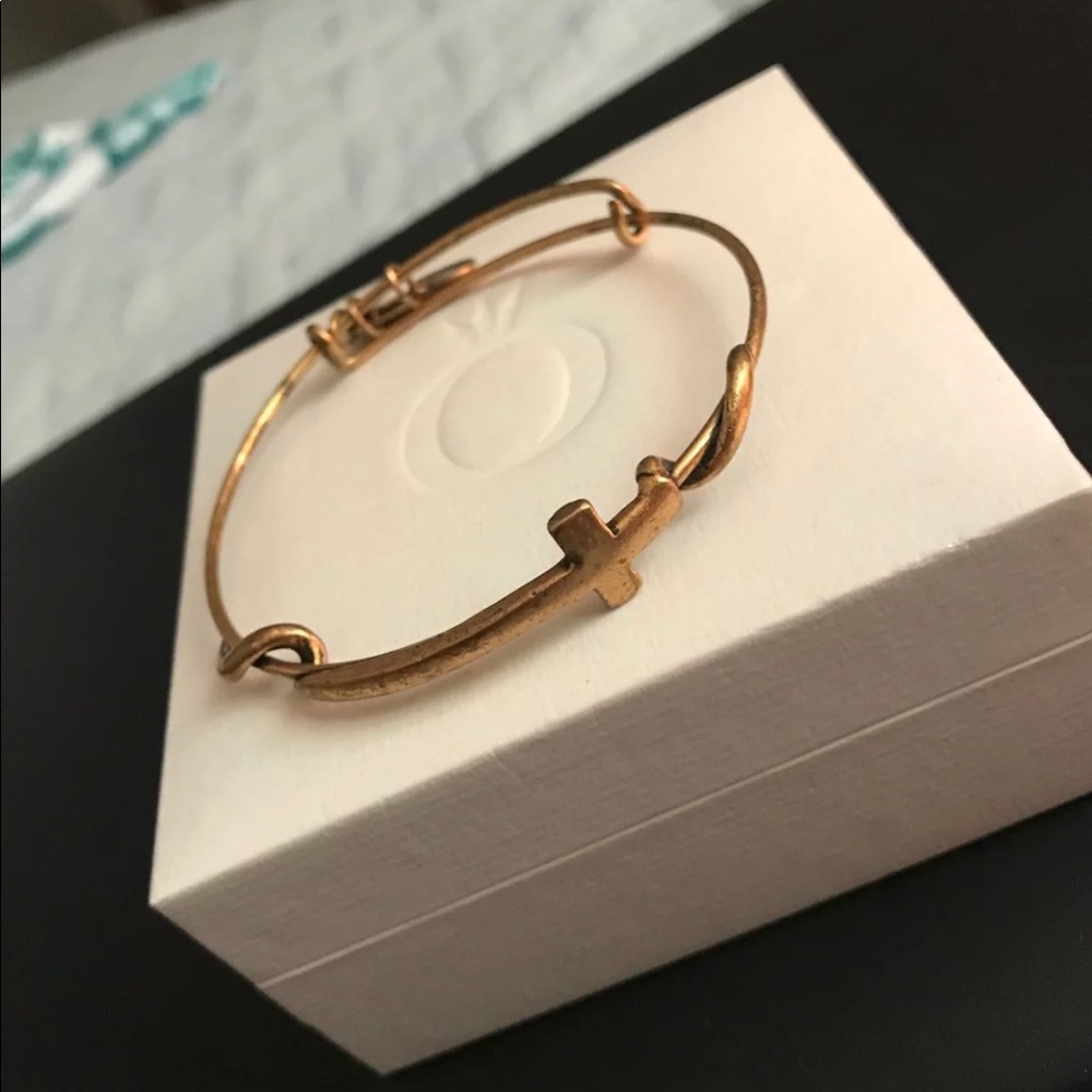 Alex and ani cross bracelet